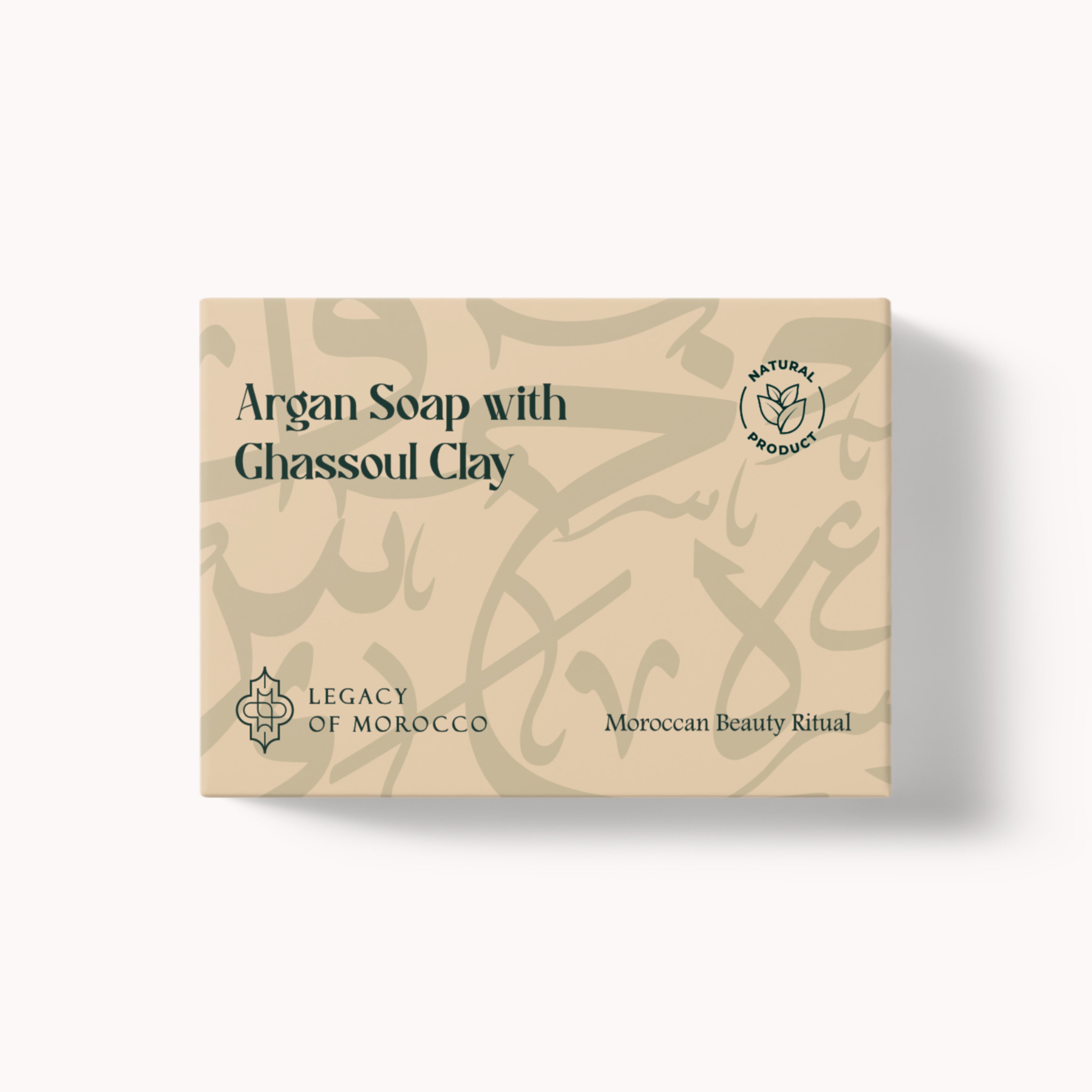 Prirodni argan sapun s Ghassoul 100g glinom