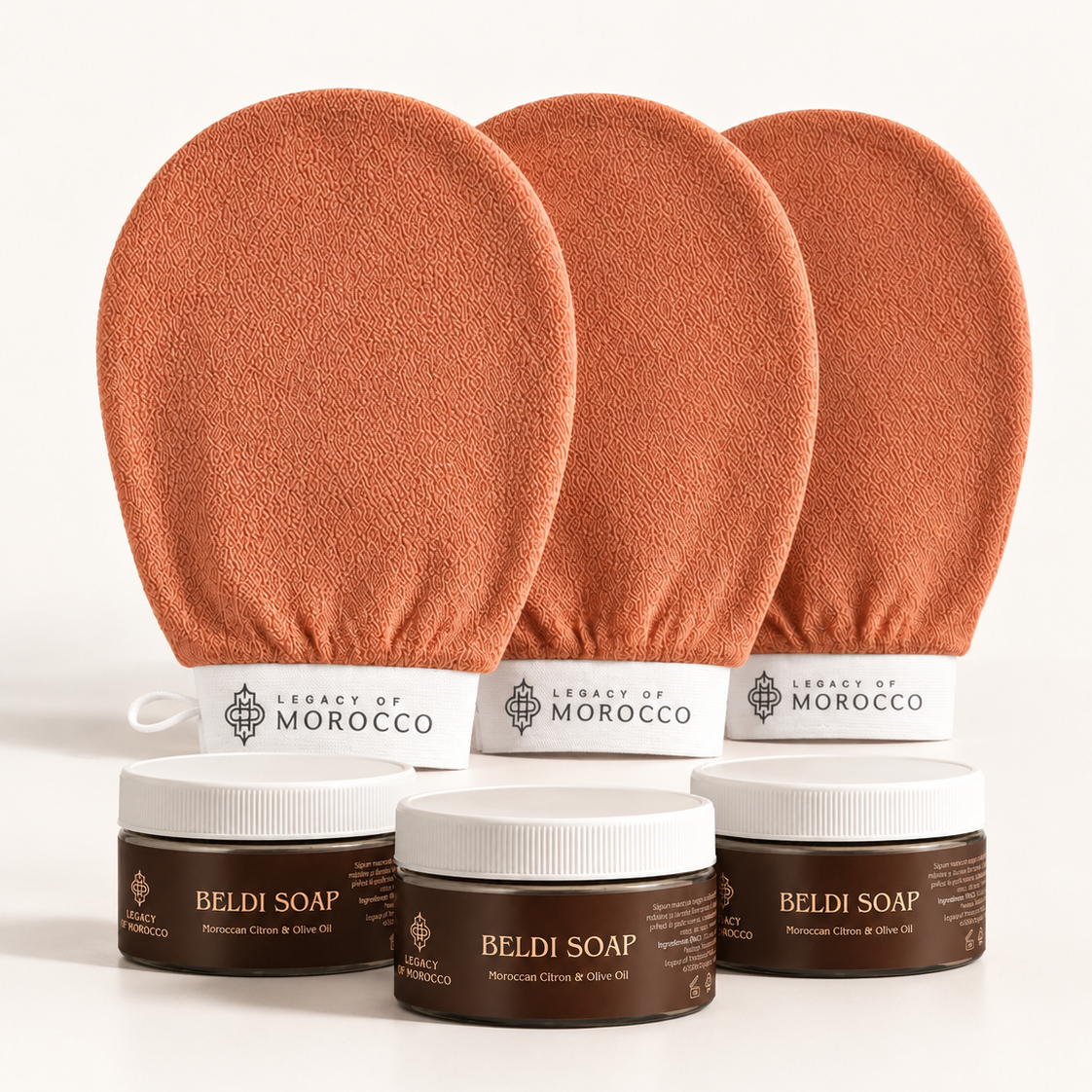 3 x The Exfoliating Ritual
