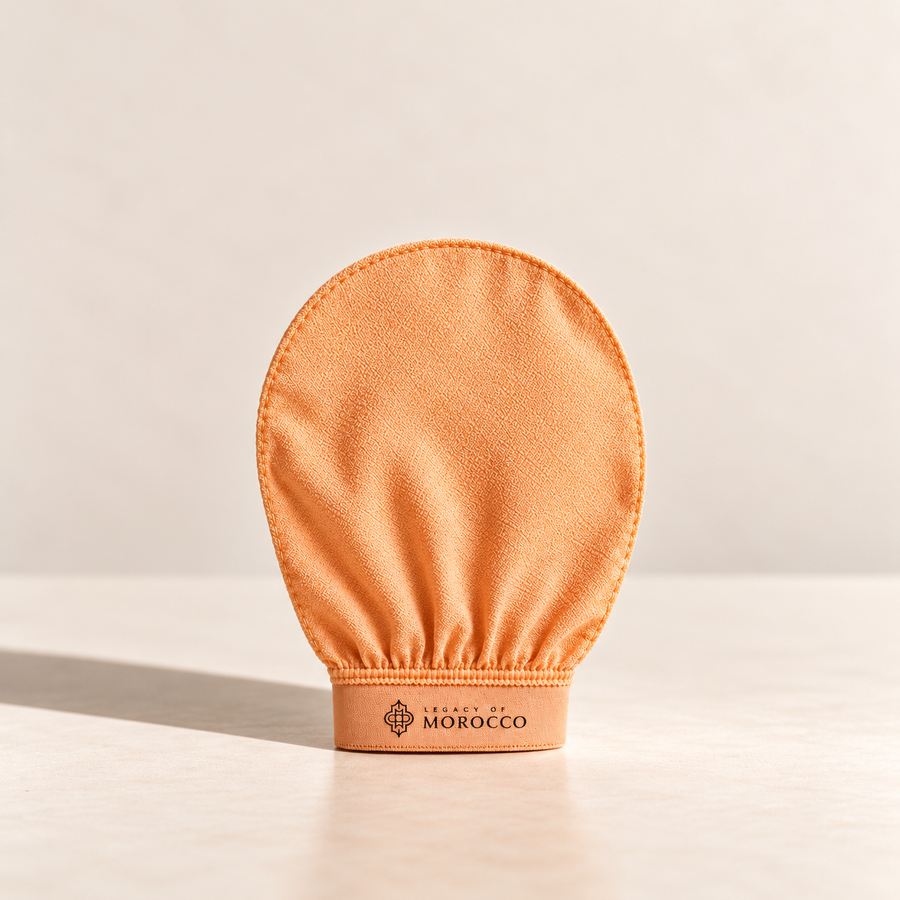 Gesichts-Peeling-Handschuh aus Seide