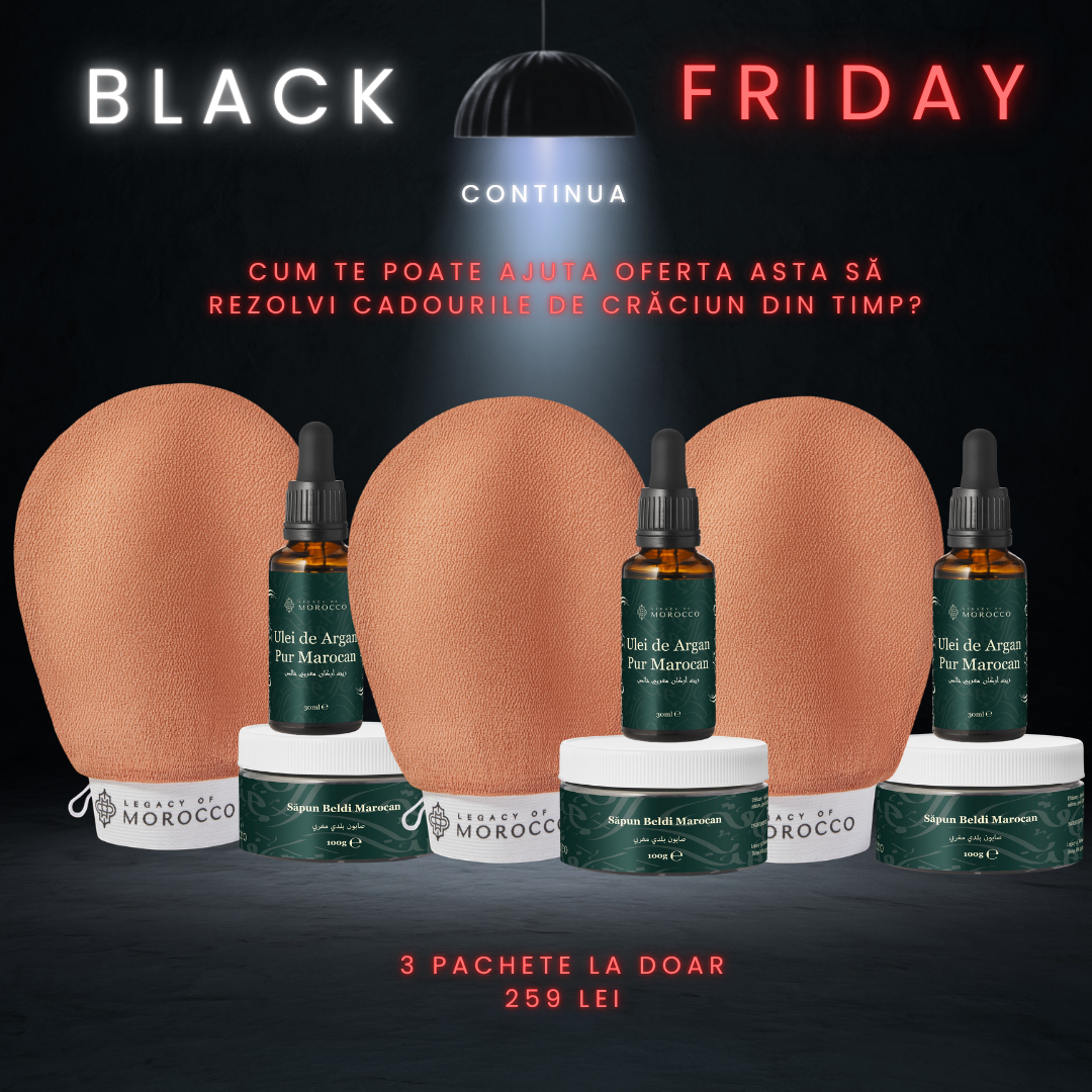 3 x Pachet Royal Marocan -  Editia Black Friday