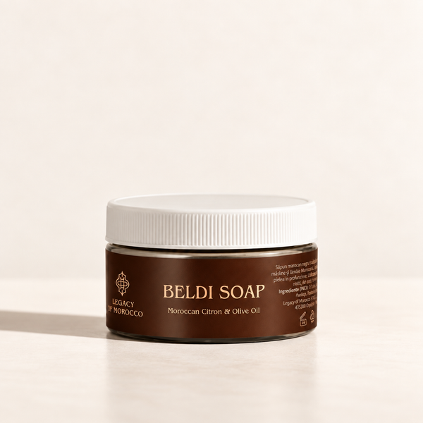 Săpun negru marocan Beldi